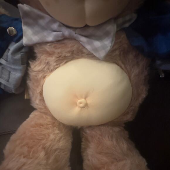 Signed '84 Furskins Bear Xavier Roberts Farmer Outfit Cabbage Patch Creator READ - Picture 5 of 16